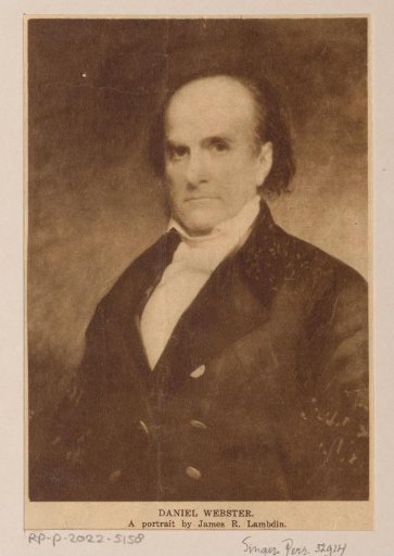Portrait of Daniel Webster