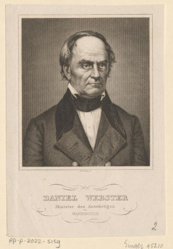 Portrait of Daniel Webster