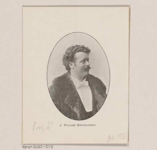 Portrait of Willem Mengelberg