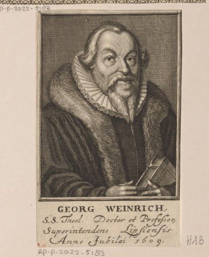 Portrait of Georg Weinrich