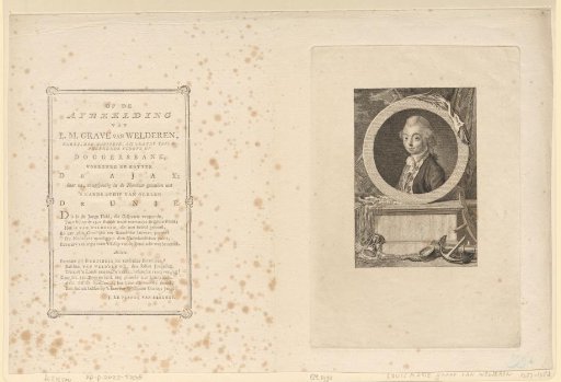 Portrait of Count Louis Marie, of Welderen