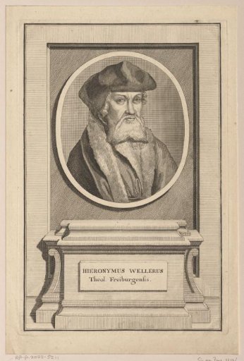 Portrait of Hieronymus Weller