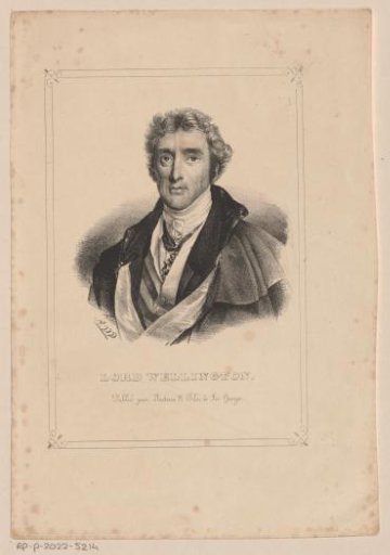 Portrait of Arthur Wellesley of Wellington