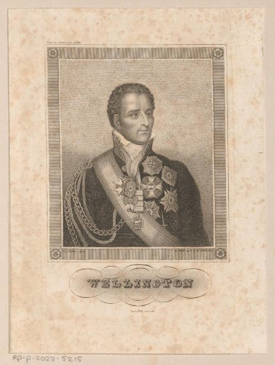 Portrait of Arthur Wellesley of Wellington