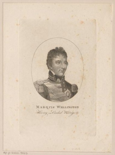 Portrait of Arthur Wellesley of Wellington