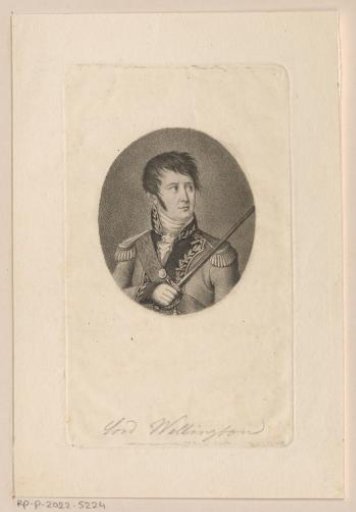 Portrait of Arthur Wellesley of Wellington