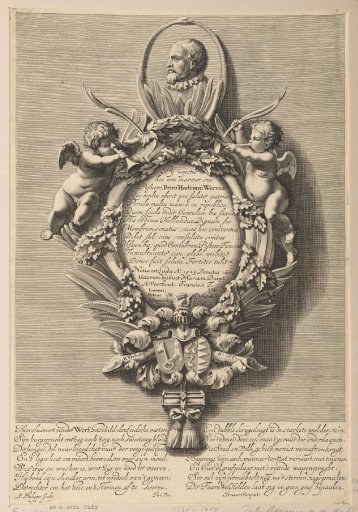 Monument for Pieter Adriaansz. van der Werff in the Hooglandse Kerk in Leiden