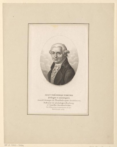 Portrait of Abraham Gottlob Werner