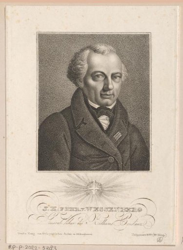Portrait of Ignaz Heinrich von Wessenberg