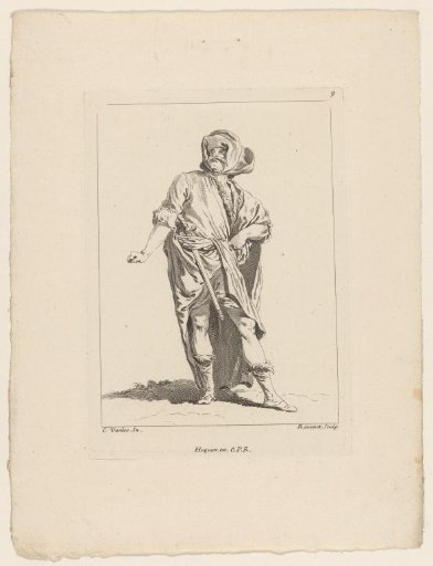 Standing man with hand on hip