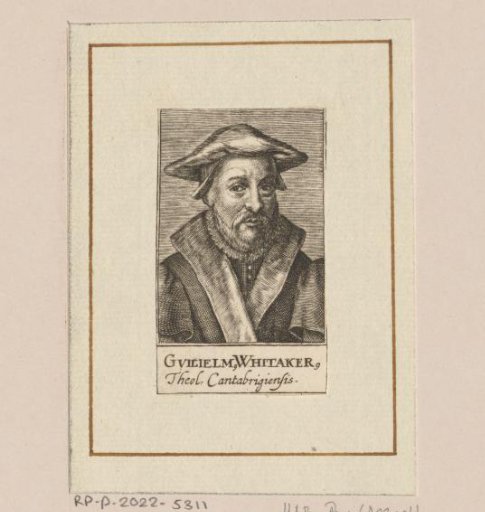 Portrait of William Whitaker