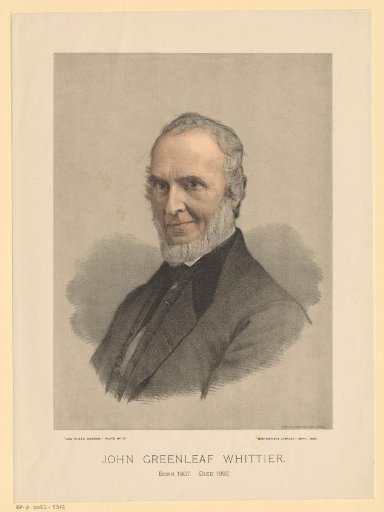 Portrait of John Greenleaf Whittier