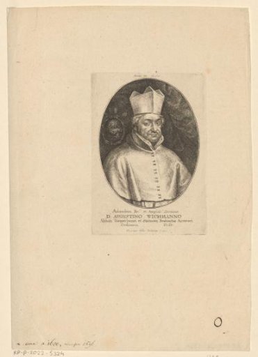 Portrait of Augustinus Wichmans at the age of 55