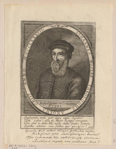 Portrait of John Wyclif