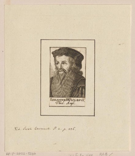 Portrait of John Wyclif