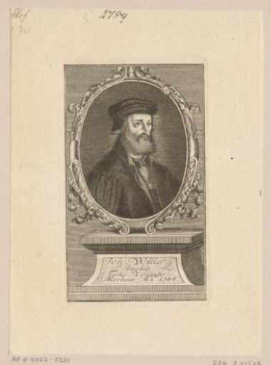 Portrait of John Wyclif