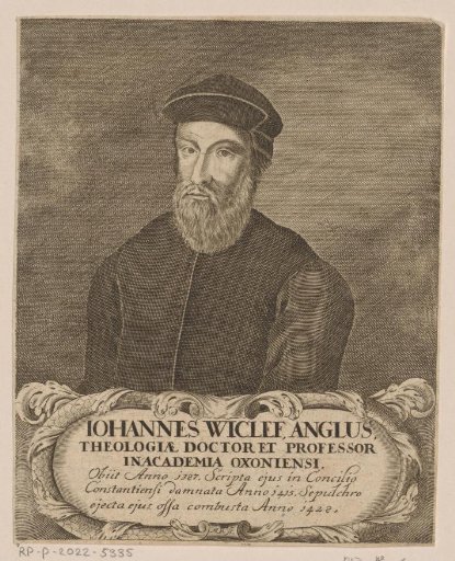 Portrait of John Wyclif