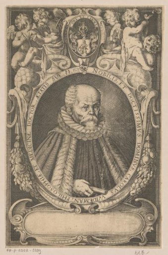 Portrait of Carl Widemann at the age of 80