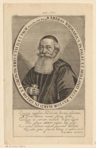 Portrait of Abdias Widmarius at the age of 55