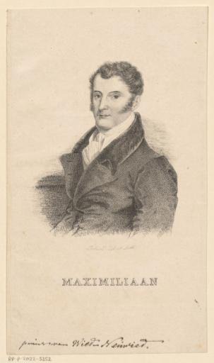 Portrait of Maximilian zu Wied-Neuwied