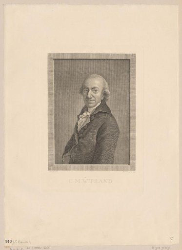 Portrait of Christoph Martin Wieland
