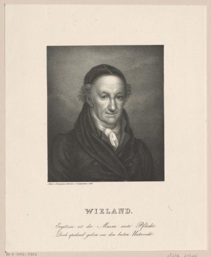 Portrait of Christoph Martin Wieland