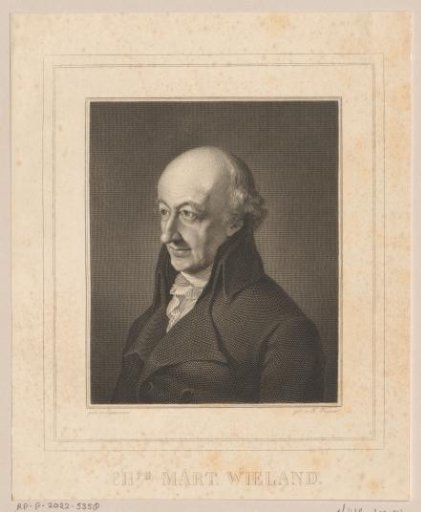 Portrait of Christoph Martin Wieland