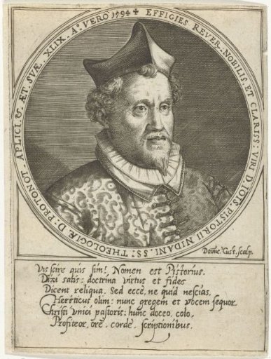 Portrait of Johann Pistorius the Younger