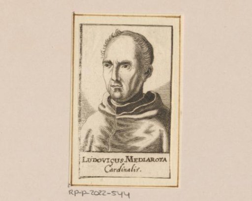 Portrait of Ludovico Scarampo Mediarota