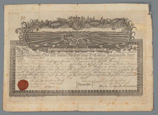 Fellowship Permit Karlsruhe 1806