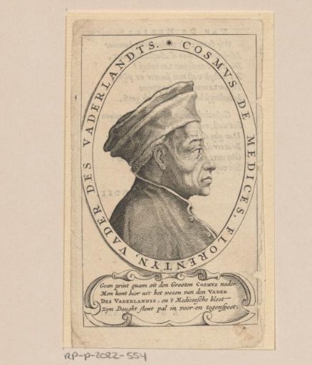 Portrait of Cosimo de' Medici