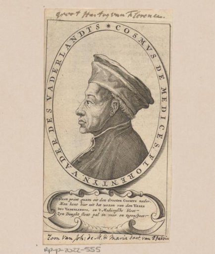 Portrait of Cosimo de' Medici