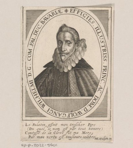 Portrait of Wolfgang Willem of the Palatinate-Neuburg