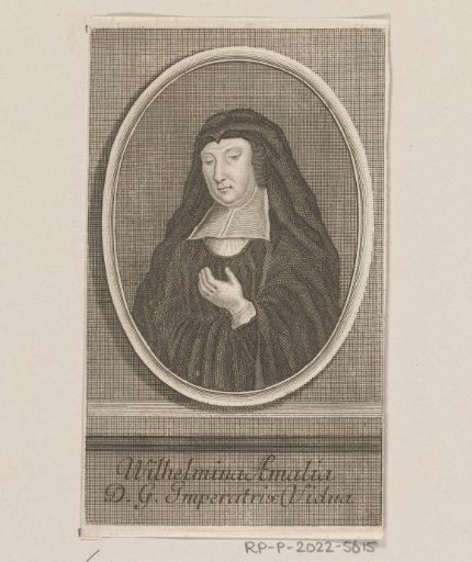 Portrait of Amalia Wilhelmina of Brunswick-Lüneburg