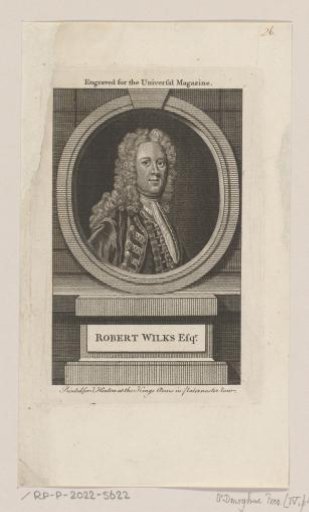 Portrait of Robert Wilks