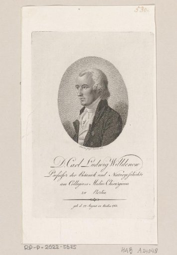 Portrait of Carl Ludwig Willdenow