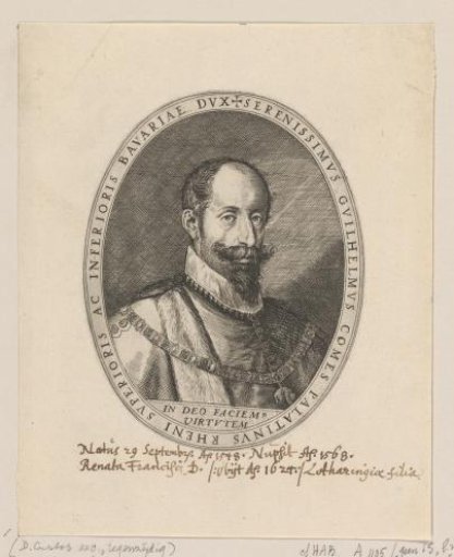 Portrait of William V of Bavaria