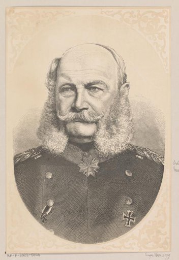 Portrait of Wilhelm I of Germany