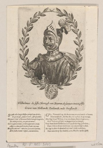 Portrait of William VI, Count of Holland
