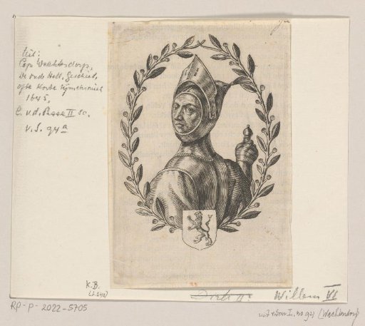 Portrait of William VI, Count of Holland