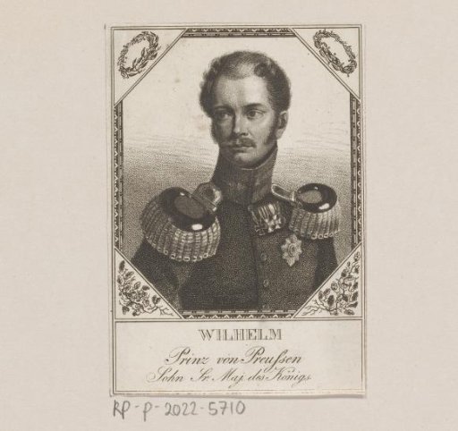 Portrait of William, Prince of Prussia