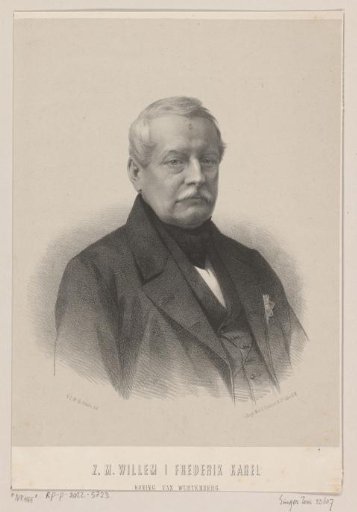 Portrait of William I, King of Württemberg