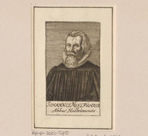 Portrait of Johann Christoph Meelführer