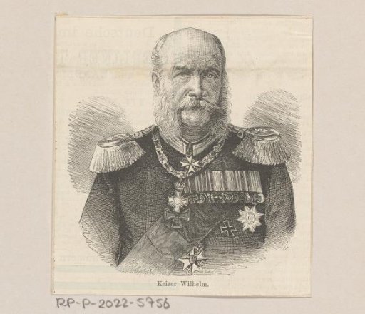 Portrait of Wilhelm I of Germany
