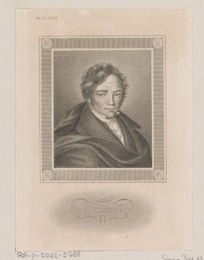 Portrait of Karl Gottfried Theodor Winkler