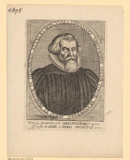 Portrait of Johann Christoph Meelführer