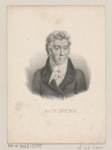 Portrait of Peter von Winter