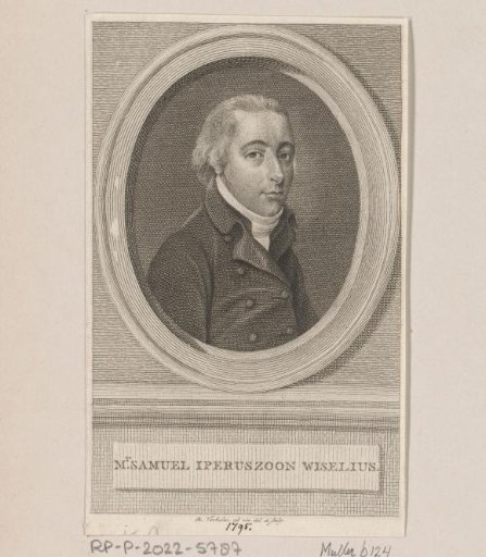 Portrait of Samuel Iperuszoon Wiselius