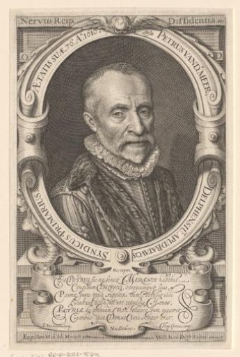 Portrait of Petrus van der Meer at the age of 76