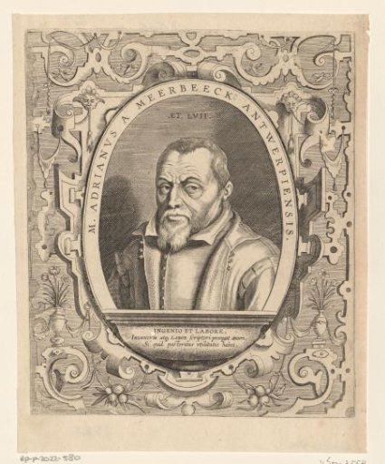 Portrait of Adriaan van Meerbeeck at the age of 57